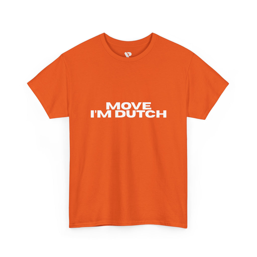 T-Shirt ''MOVE I'M DUTCH'' - Orange T-shirt Unisex