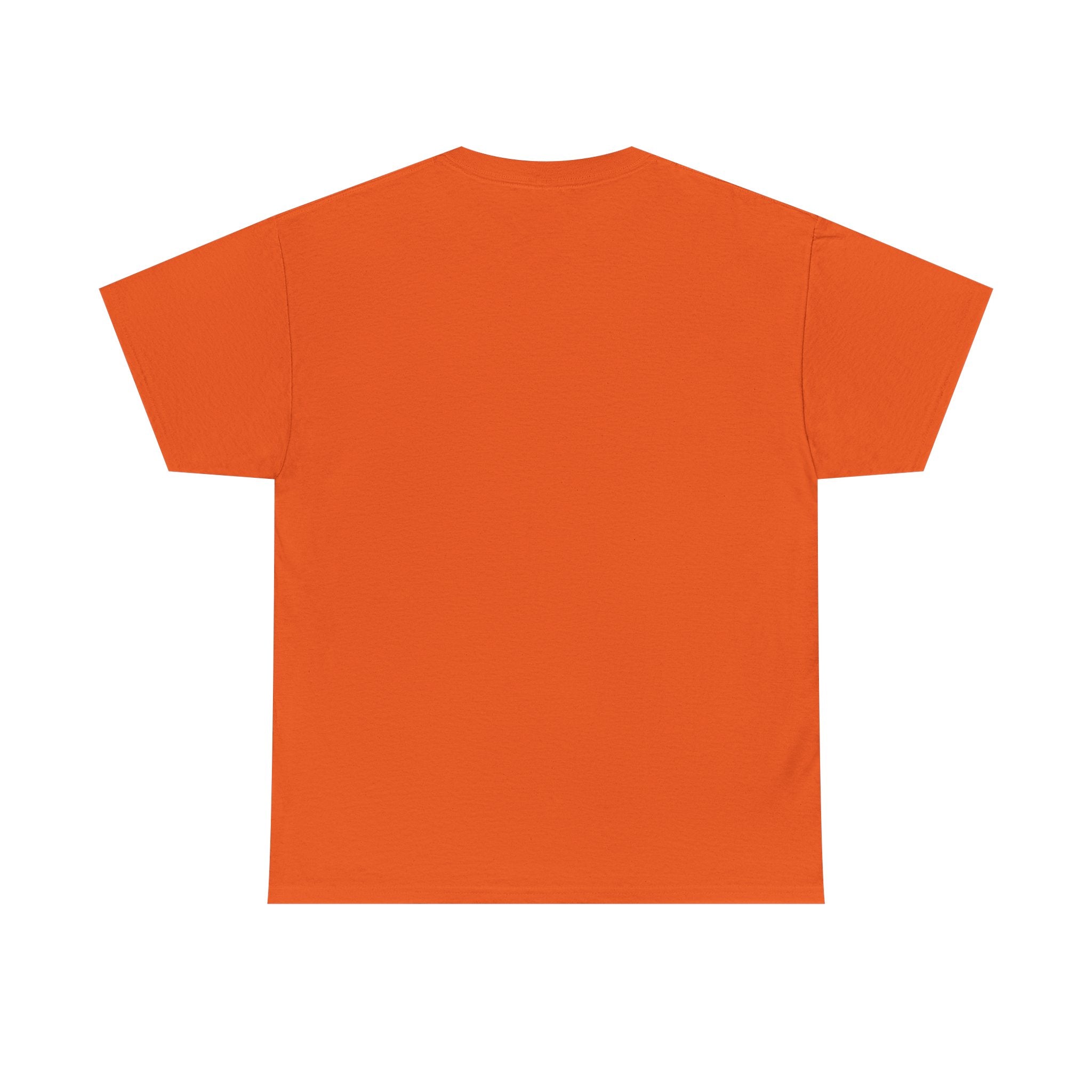 T-Shirt — "Met Jou Is Het Altijd Wijn!" Orange Dutch Graphic Tee
