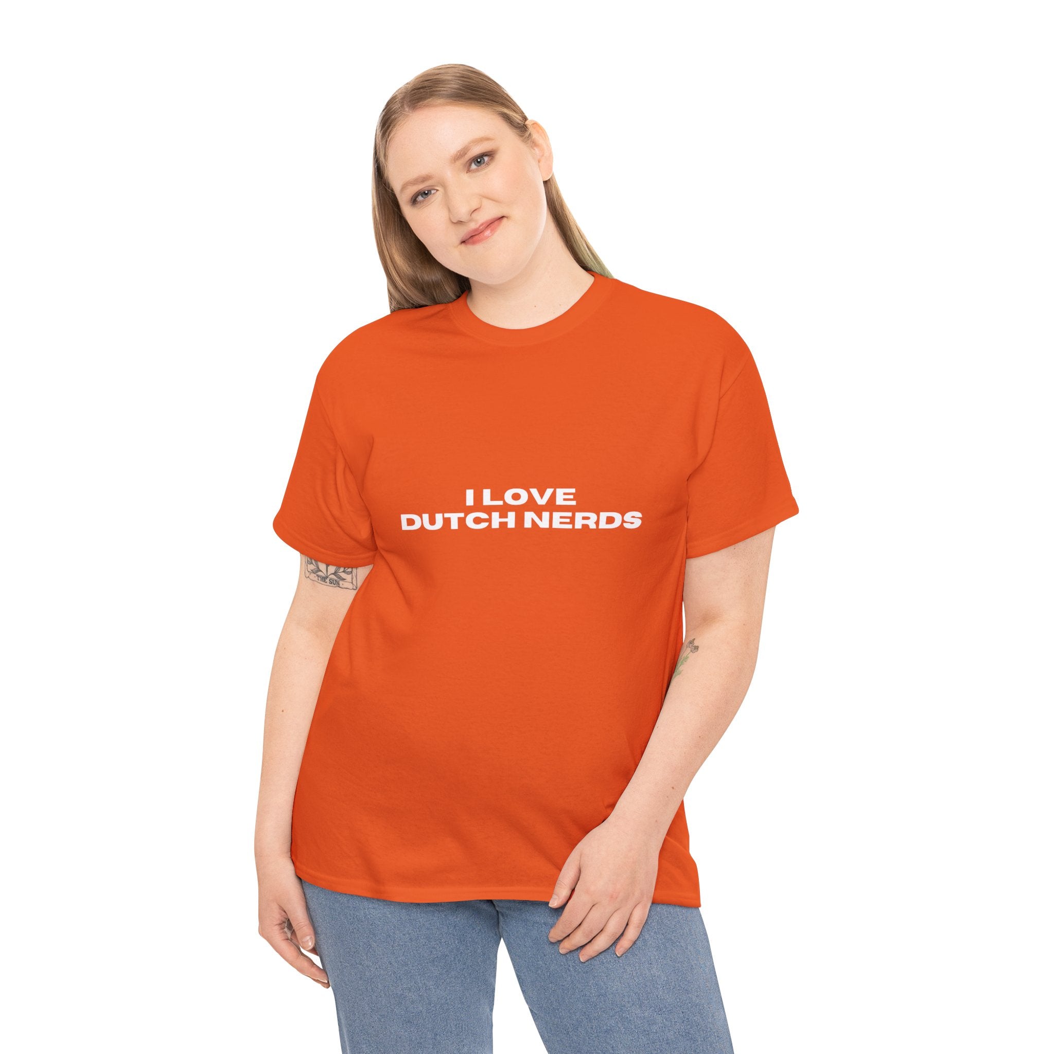 I Love Dutch Nerds T-Shirt — Funny Netherlands Pride Tee