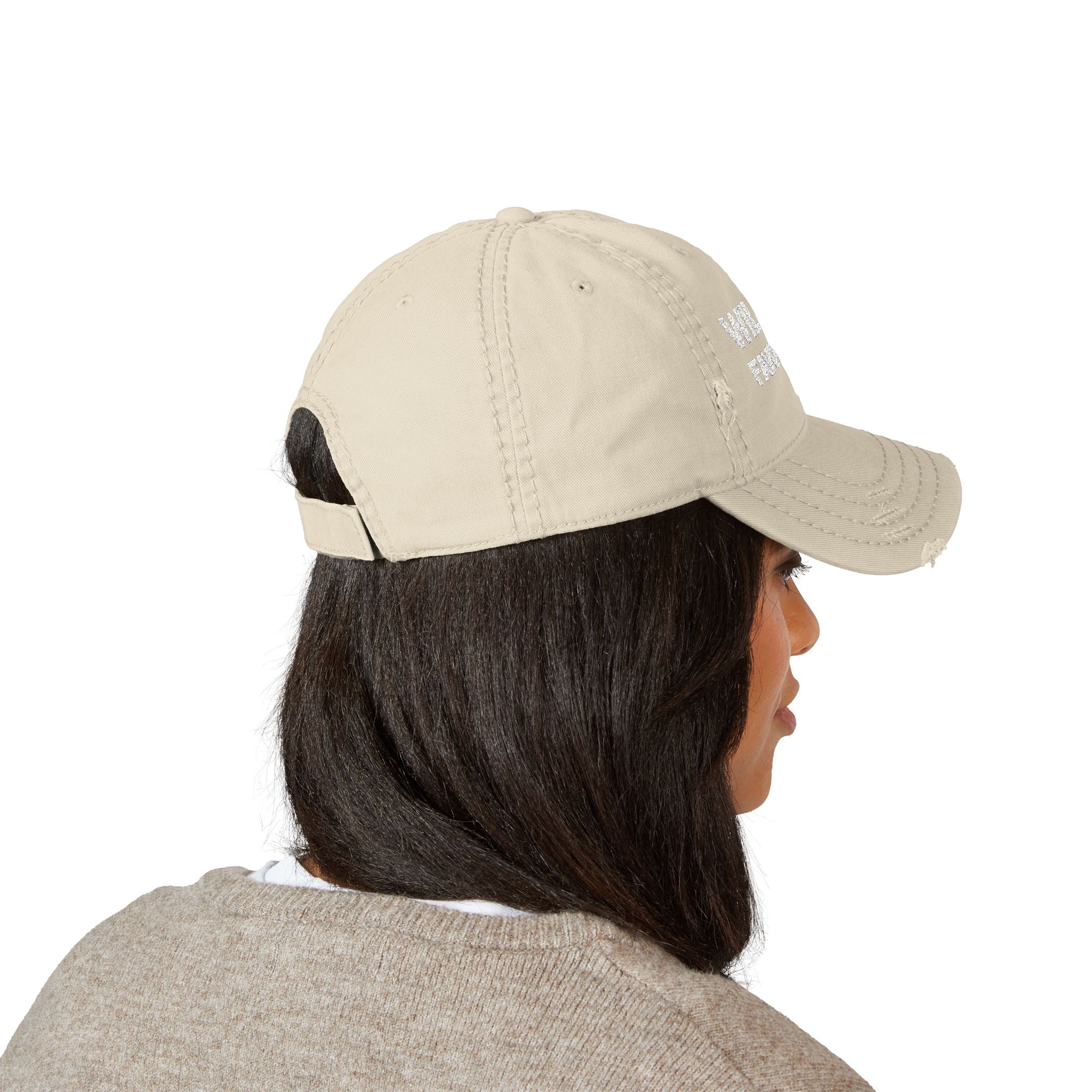 Willy's Favourite Distressed Dad Hat — Embroidered Vintage