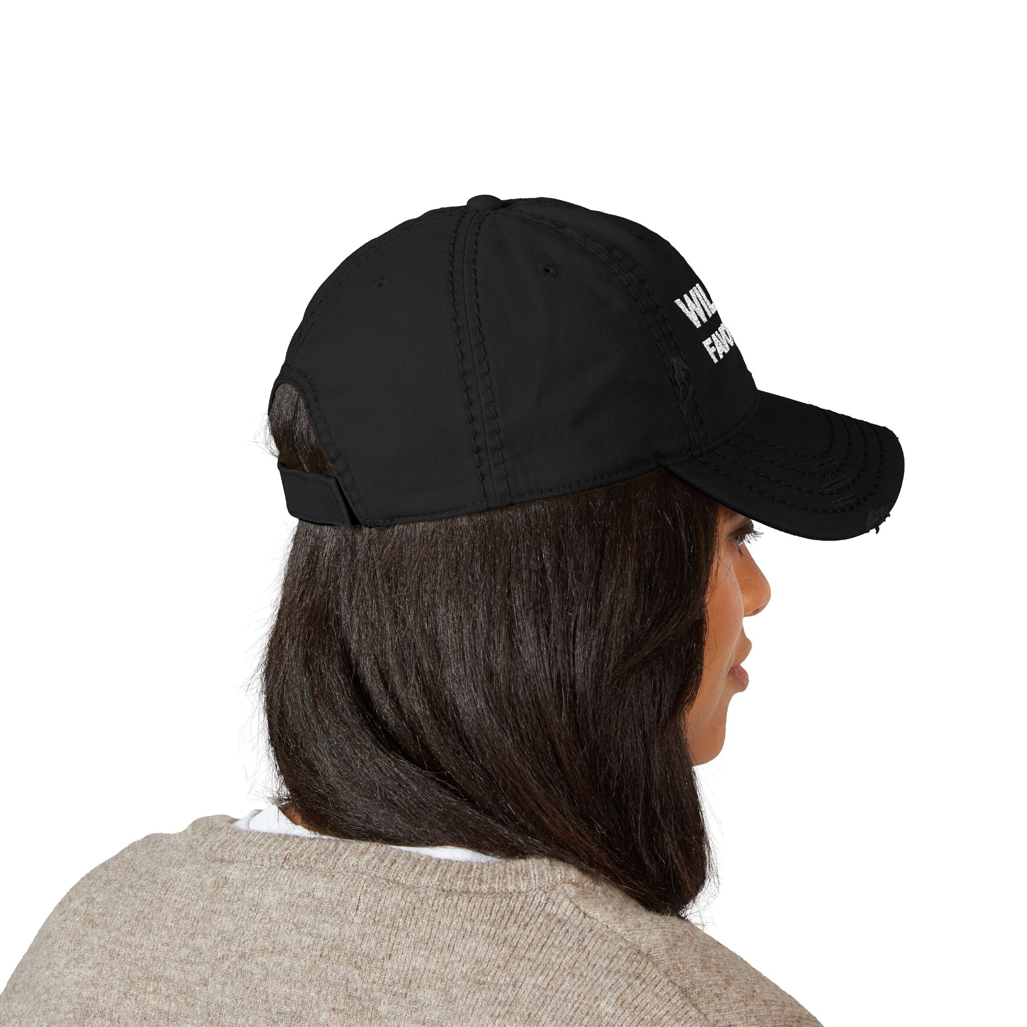 Willy's Favourite Distressed Dad Hat — Embroidered Vintage