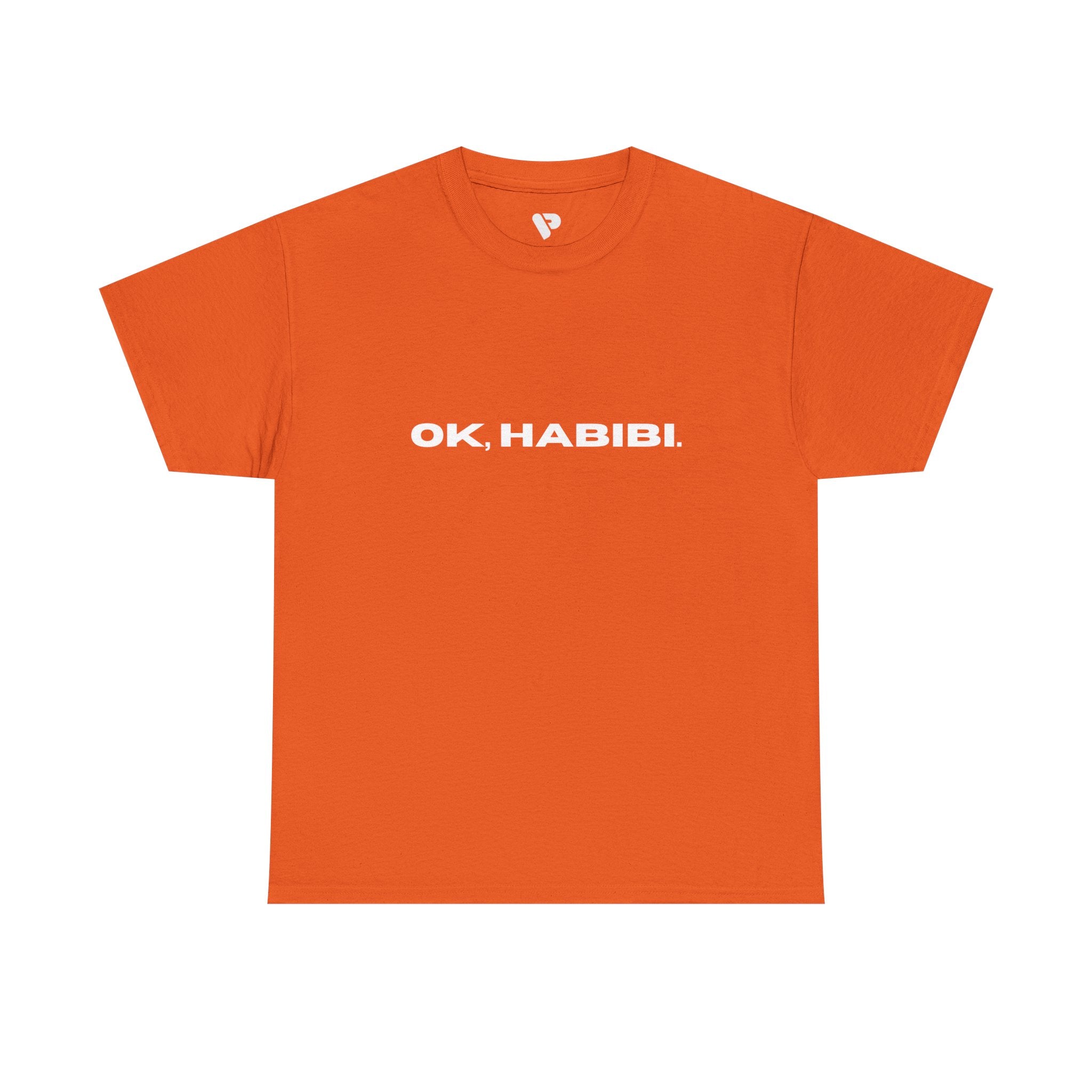 OK, Habibi! Tee — Playful Arabic Phrase Graphic T‑Shirt